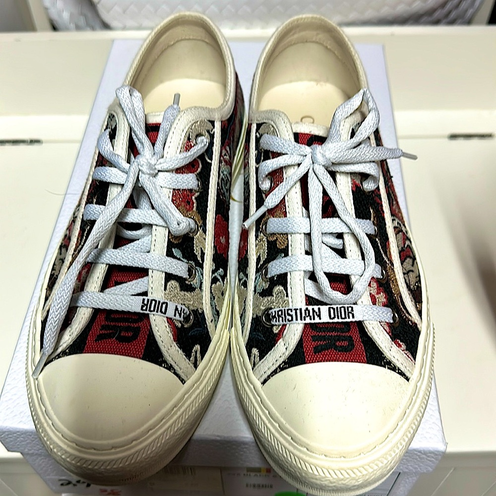 Christian Dior embroidered sneakers